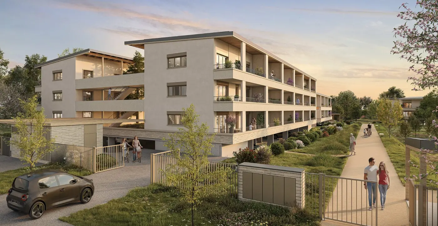 Résidence contemporaine et jardins